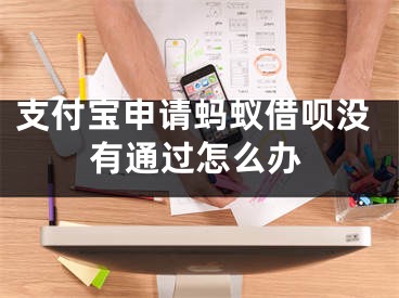 支付寶申請(qǐng)螞蟻借唄沒有通過怎么辦