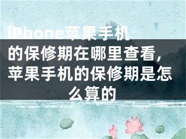 iPhone蘋果手機的保修期在哪里查看,蘋果手機的保修期是怎么算的