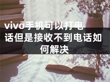 vivo手機可以打電話但是接收不到電話如何解決