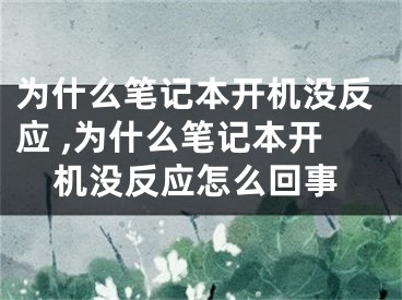 為什么筆記本開機(jī)沒反應(yīng) ,為什么筆記本開機(jī)沒反應(yīng)怎么回事