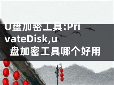 U盤加密工具:PrivateDisk,u盤加密工具哪個(gè)好用