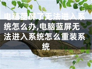 電腦藍(lán)屏了無(wú)法進(jìn)入系統(tǒng)怎么辦,電腦藍(lán)屏無(wú)法進(jìn)入系統(tǒng)怎么重裝系統(tǒng)