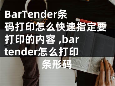 BarTender條碼打印怎么快速指定要打印的內(nèi)容 ,bartender怎么打印條形碼