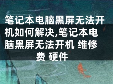 筆記本電腦黑屏無法開機(jī)如何解決,筆記本電腦黑屏無法開機(jī) 維修費(fèi) 硬件