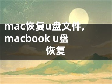 mac恢復(fù)u盤(pán)文件,macbook u盤(pán)恢復(fù)