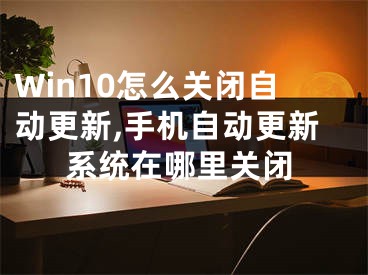 Win10怎么關(guān)閉自動(dòng)更新,手機(jī)自動(dòng)更新系統(tǒng)在哪里關(guān)閉