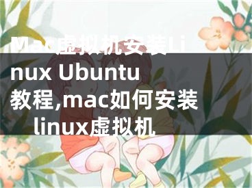 Mac虛擬機安裝Linux Ubuntu教程,mac如何安裝linux虛擬機