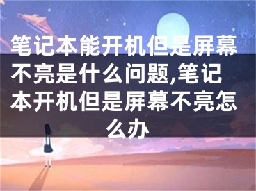 筆記本能開機(jī)但是屏幕不亮是什么問題,筆記本開機(jī)但是屏幕不亮怎么辦