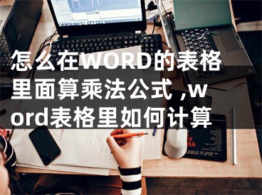 怎么在WORD的表格里面算乘法公式 ,word表格里如何計(jì)算