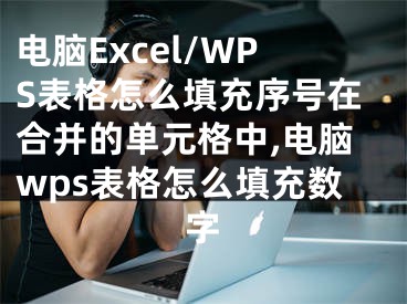 電腦Excel/WPS表格怎么填充序號在合并的單元格中,電腦wps表格怎么填充數(shù)字