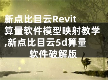 新點(diǎn)比目云Revit算量軟件模型映射教學(xué),新點(diǎn)比目云5d算量軟件破解版