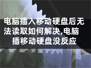 電腦插入移動硬盤后無法讀取如何解決,電腦插移動硬盤沒反應(yīng)