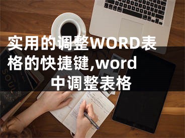 實用的調(diào)整WORD表格的快捷鍵,word中調(diào)整表格