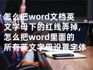 怎么把word文檔英文字母下的紅線弄掉,怎么把word里面的所有英文字母設(shè)置字體