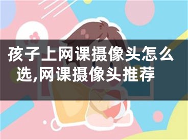 孩子上網(wǎng)課攝像頭怎么選,網(wǎng)課攝像頭推薦