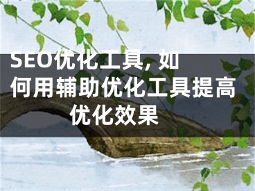 SEO優(yōu)化工具, 如何用輔助優(yōu)化工具提高優(yōu)化效果 