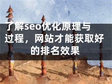 了解seo優(yōu)化原理與過程，網(wǎng)站才能獲取好的排名效果