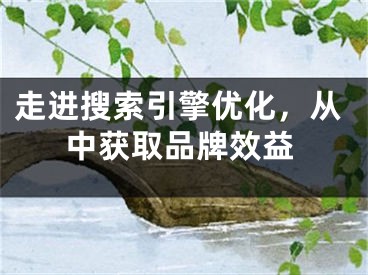 走進(jìn)搜索引擎優(yōu)化，從中獲取品牌效益