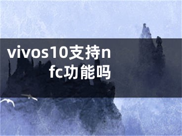 vivos10支持nfc功能嗎