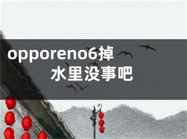 opporeno6掉水里沒事吧