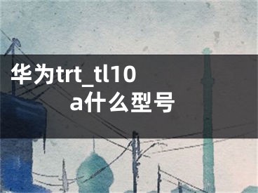 華為trt_tl10a什么型號