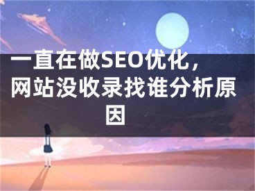 一直在做SEO優(yōu)化，網(wǎng)站沒(méi)收錄找誰(shuí)分析原因 