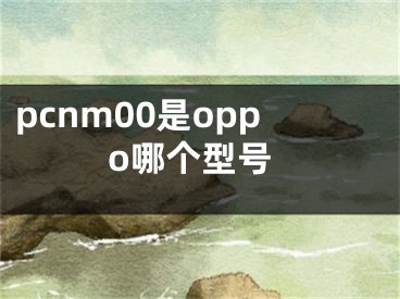 pcnm00是oppo哪個型號