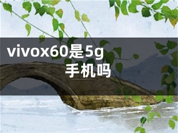 vivox60是5g手機(jī)嗎