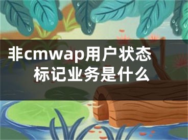 非cmwap用戶狀態(tài)標(biāo)記業(yè)務(wù)是什么