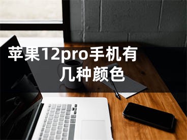 蘋果12pro手機有幾種顏色