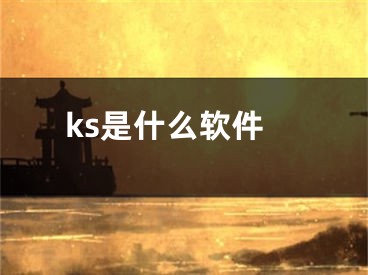 ks是什么軟件