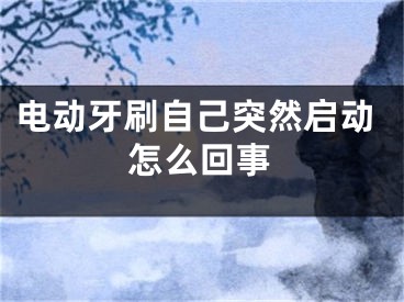 電動(dòng)牙刷自己突然啟動(dòng)怎么回事