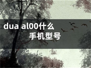 dua al00什么手機型號