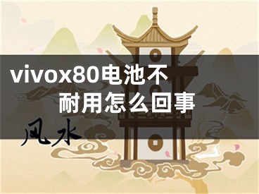 vivox80電池不耐用怎么回事