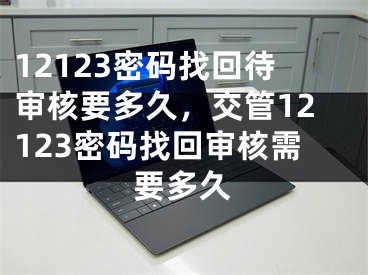 12123密碼找回待審核要多久，交管12123密碼找回審核需要多久