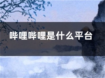 嗶哩嗶哩是什么平臺