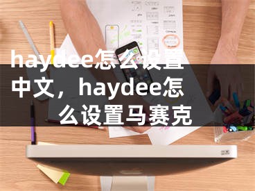 haydee怎么設(shè)置中文，haydee怎么設(shè)置馬賽克