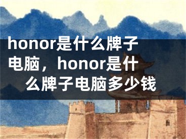 honor是什么牌子電腦，honor是什么牌子電腦多少錢