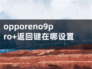 opporeno9pro+返回鍵在哪設(shè)置