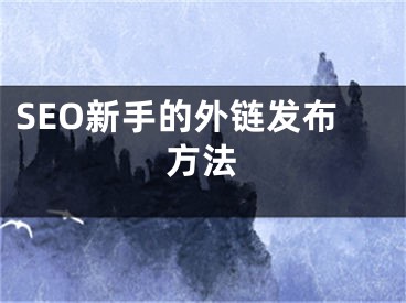 SEO新手的外鏈發(fā)布方法