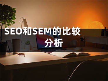 SEO和SEM的比較分析