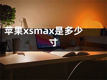 蘋果xsmax是多少寸