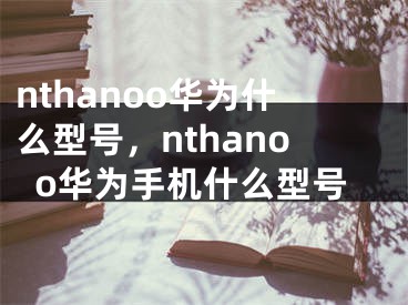 nthanoo華為什么型號，nthanoo華為手機什么型號