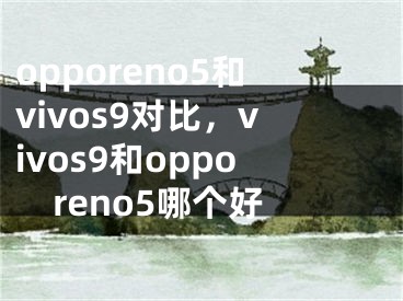 opporeno5和vivos9對比，vivos9和opporeno5哪個好