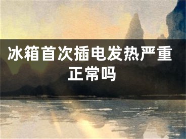 冰箱首次插電發(fā)熱嚴(yán)重正常嗎