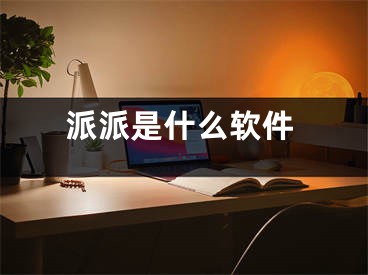 派派是什么軟件