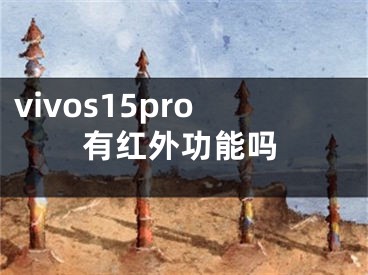 vivos15pro有紅外功能嗎