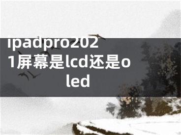 ipadpro2021屏幕是lcd還是oled