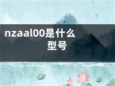 nzaal00是什么型號