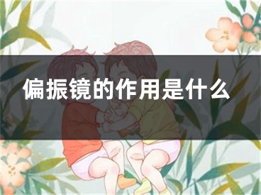 偏振鏡的作用是什么